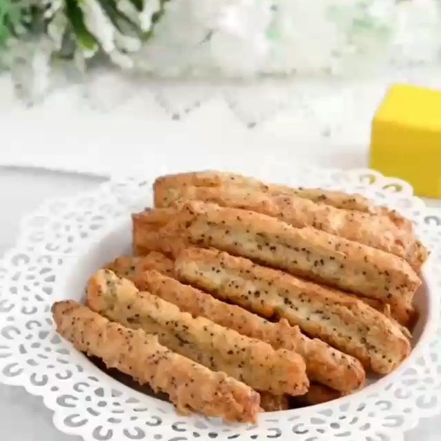 ТВОРОЖНЫЕ ПАЛОЧКИ С МАКОМ