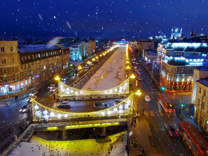 Ночью 14 января пройдет небольшой снег