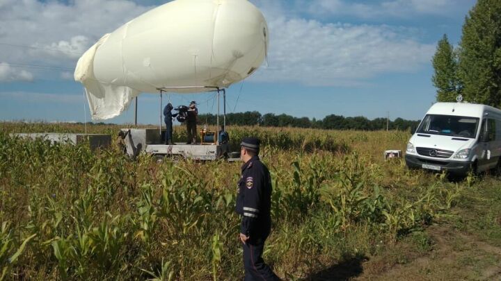 Татарстан инспекторлары аэростат ярдәмендә юл кагыйдәләрен бозган 37 кешене тоткан