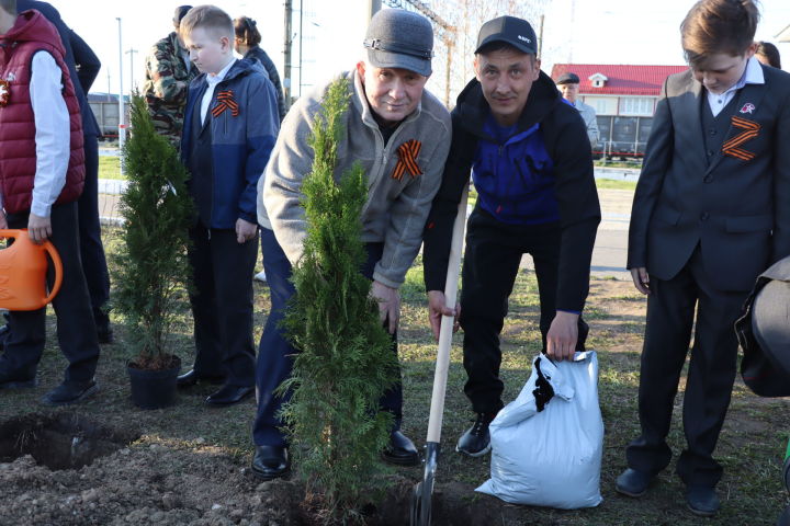 “Үлемсез  полк” йөрешен Шәмәрдән хезмәт  коллективлары  башлады