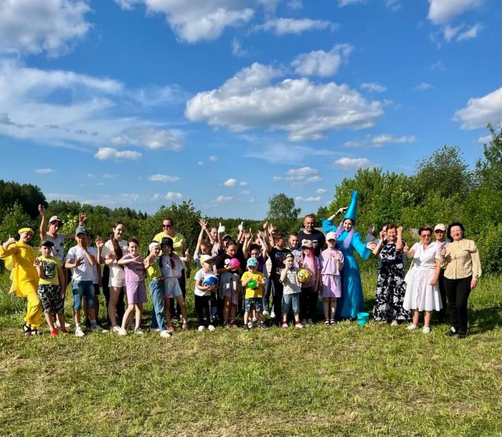 Кырбашта балалар Сабантуе булды