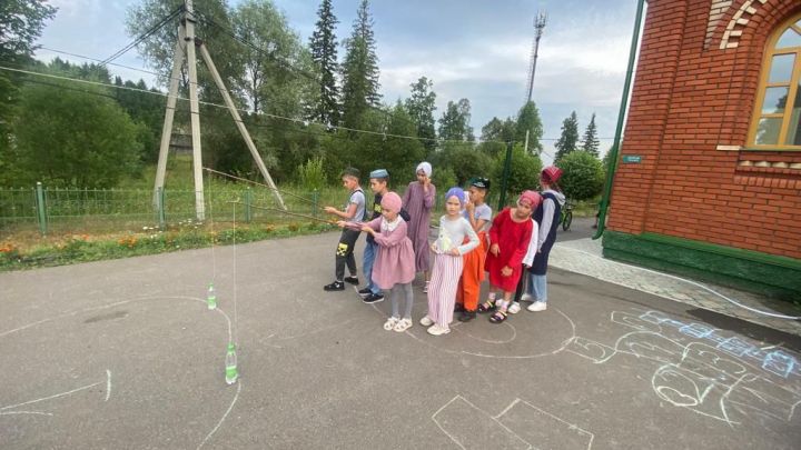 Лесхоз бистәсендә балалар өчен оештырылган җәйләү төгәлләнде