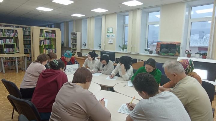 Шәмәрдәнлеләр «Зур этнографик диктант 2024» акциясендә актив катнаштылар