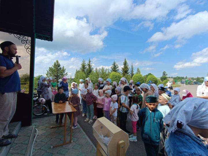 Корбан бәйрәме көнне Лесхозда балалар өчен бәйрәм чарасы узды