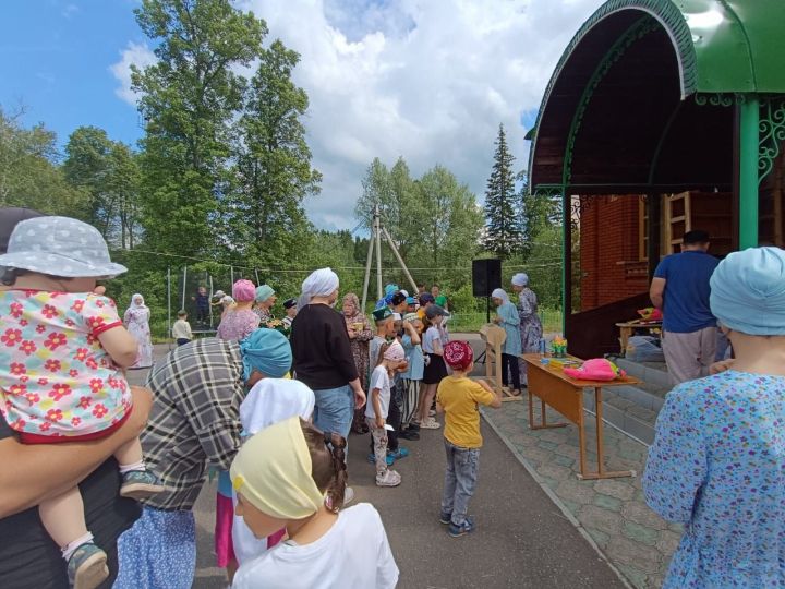 Корбан бәйрәме көнне Лесхозда балалар өчен бәйрәм чарасы узды