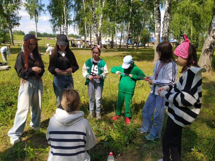 «Оста-Саба» лагеренда тәрбияләнүчеләр туристлык осталыкларын күрсәттеләр