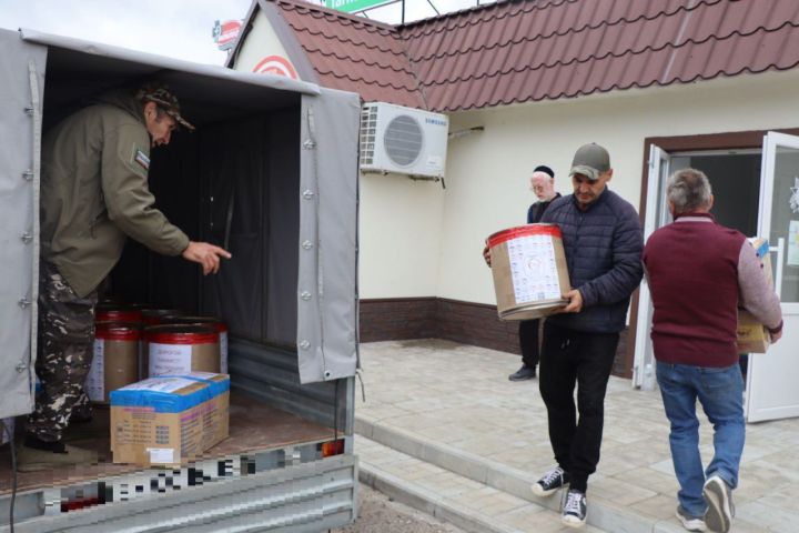 Сабадан махсус хәрби операциядә катнашучыларга   чираттагы гуманитар ярдәм озатылды