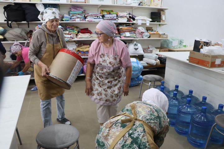 Сабадан махсус хәрби операциядә катнашучыларга   чираттагы гуманитар ярдәм озатылды