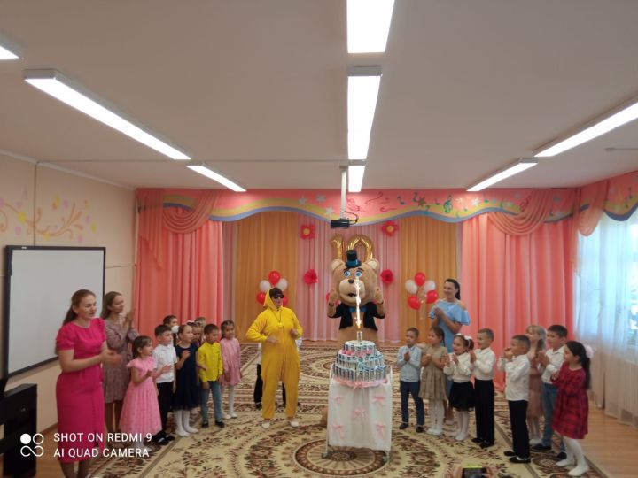 Сабаның «Шоколад» балалар бакчасы түгәрәк  юбилеен билгеләп үтте