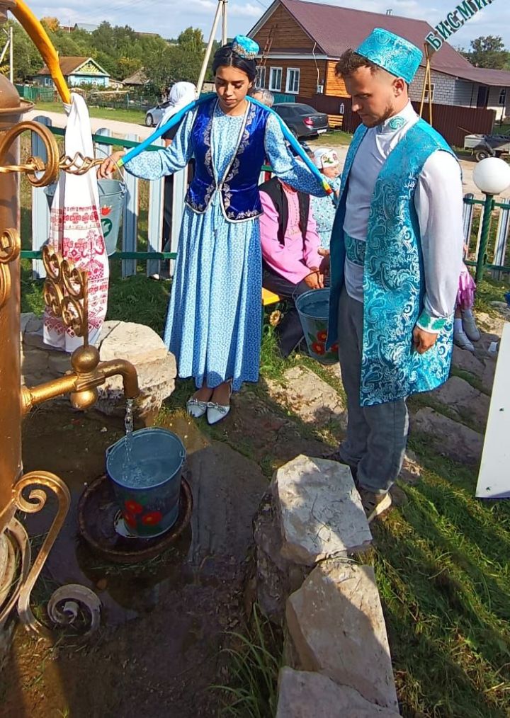 Иске Мичән килененә су юлы күрсәттләр