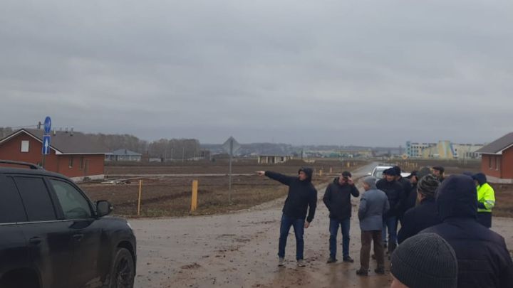 Сабада яңа йортлар төзелешен махсус комиссия тикшерде
