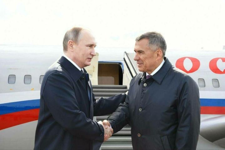 Рөстәм Миңнеханов Путинны туган көне белән котлады