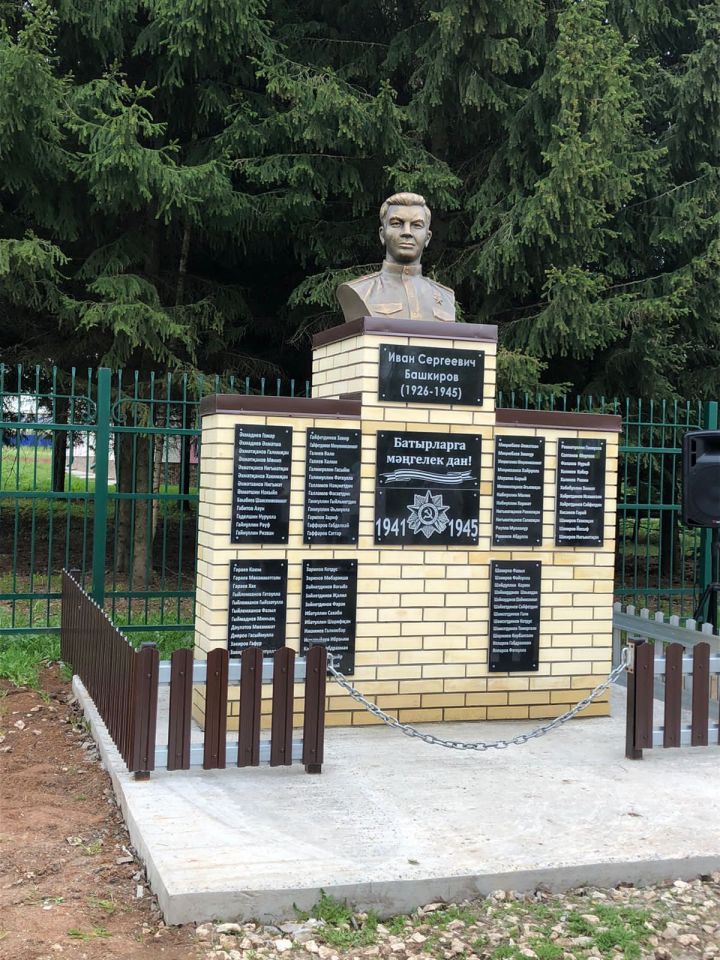 Олы Нырты авыл җирлегендә Җиңү бәйрәменә багышланган митингтан соң тыл ветераннарының өйләренә барып хәлләрен белделәр