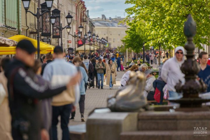 Май бәйрәмнәрендә Татарстанга 180 меңнән артык турист килгән
