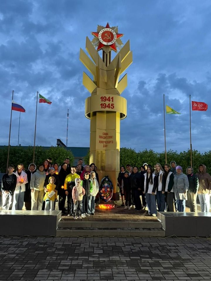 Шәмәрдәнлеләр Бөтенрәсәй «Хәтер шәме» акциясенә кушылдылар