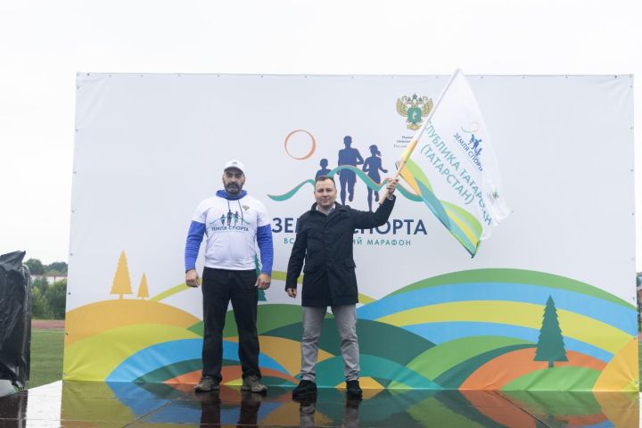 Сабада «Спорт җире - 2025» Бөтенроссия спорт һәм сәламәт яшәү рәвеше марафоны ярышка 300дән артык һәвәскәр спортчыны җыйды