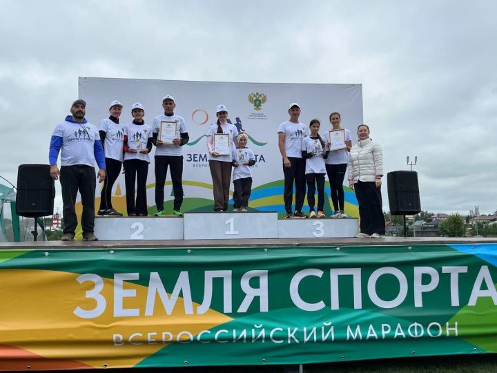 Сабада «Спорт җире - 2025» Бөтенроссия спорт һәм сәламәт яшәү рәвеше марафоны ярышка 300дән артык һәвәскәр спортчыны җыйды