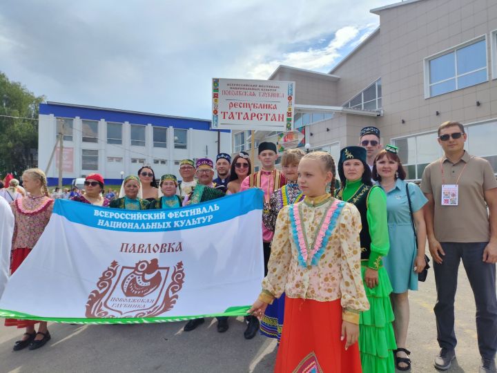 Райондашларыбыз «Поволжская глубинка» Бөтенроссия милли мәдәниятләр фестивалендә катнаштылар