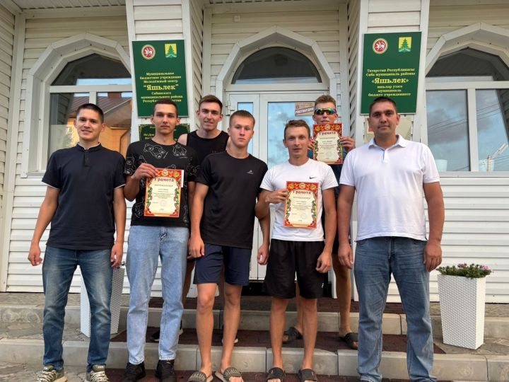 Саба муниципаль районы чемпионатының ир - атлар командалары арасында пляж волейболы буенча җиңүчеләр билгеле булды