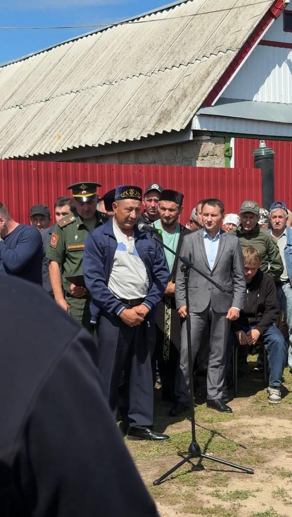 Районыбыз тагын бер асыл егетен соңгы юлга озатты