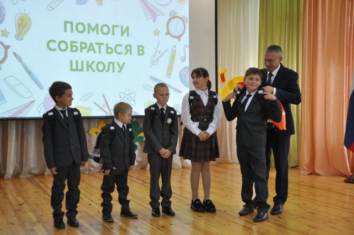 Сабада «Мәктәпкә җыенырга булыш!» акциясе узды