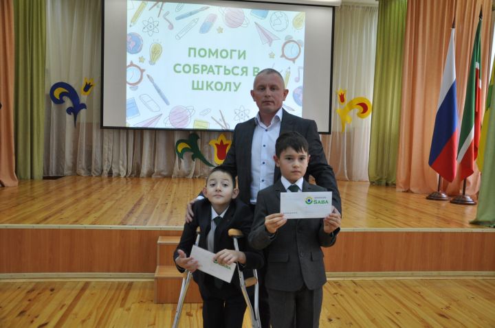 Сабада «Мәктәпкә җыенырга булыш!» акциясе узды