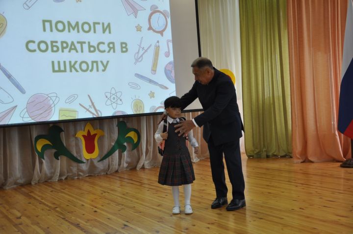Сабада «Мәктәпкә җыенырга булыш!» акциясе узды