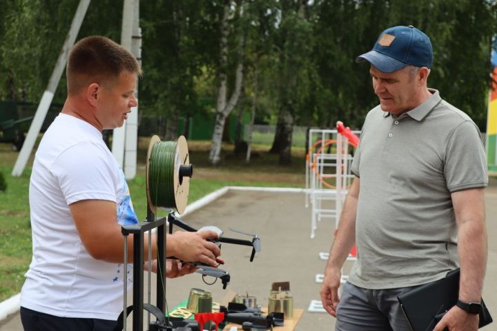 Татарстан Республикасы Рәисе  Рөстәм Миңнеханов Саба  районында булды