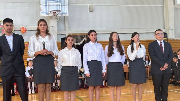 Килдебәк урта мәктәбендә Белем бәйрәме узды
