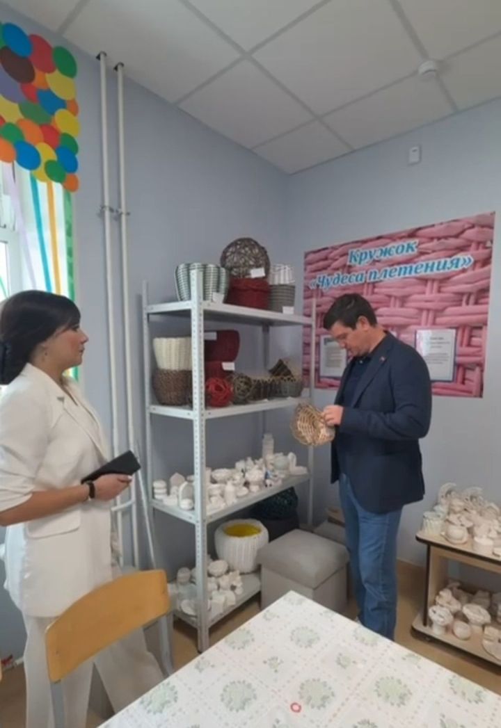 «Тургай » приютына Татарстан Дәүләт Советы депутаты Нияз Аитов килде