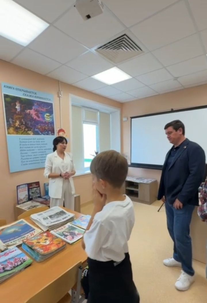 «Тургай » приютына Татарстан Дәүләт Советы депутаты Нияз Аитов килде