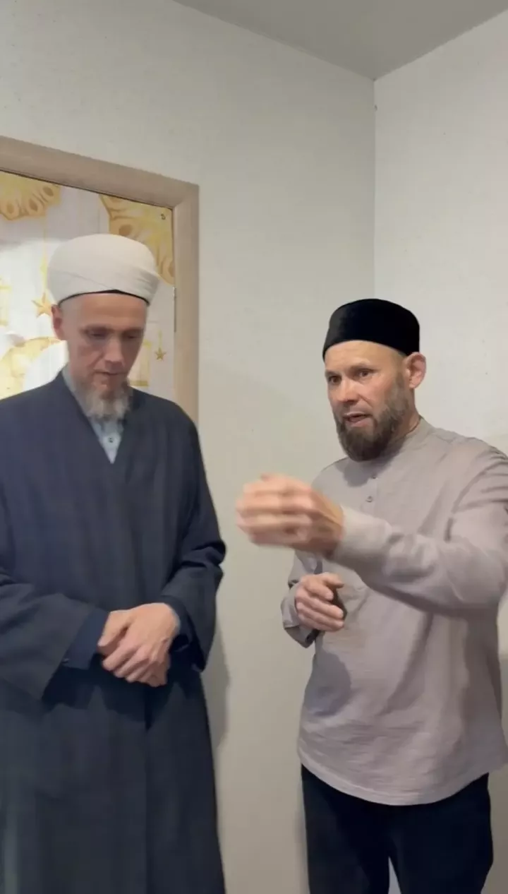 Сабага дин  галиме Нияз хәзрәт Сабиров килде