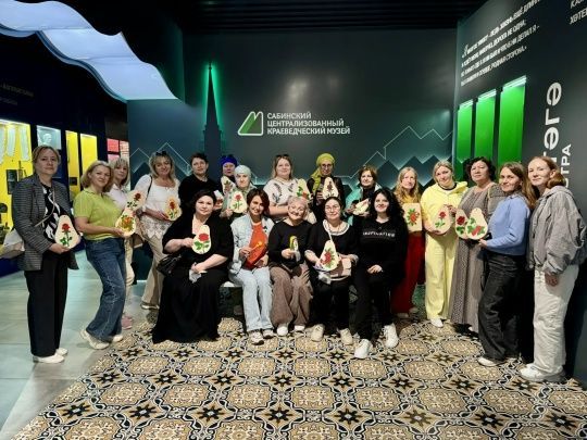 Саба туган якны өйрәнү музее «Туган якның тарихы һәм истәлекле урыннары» туристик маршруты буенча экскурсия оештырды