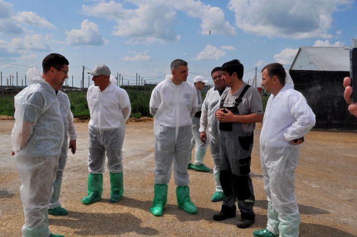 Белоруссия делегациясе  Саба районына   килде