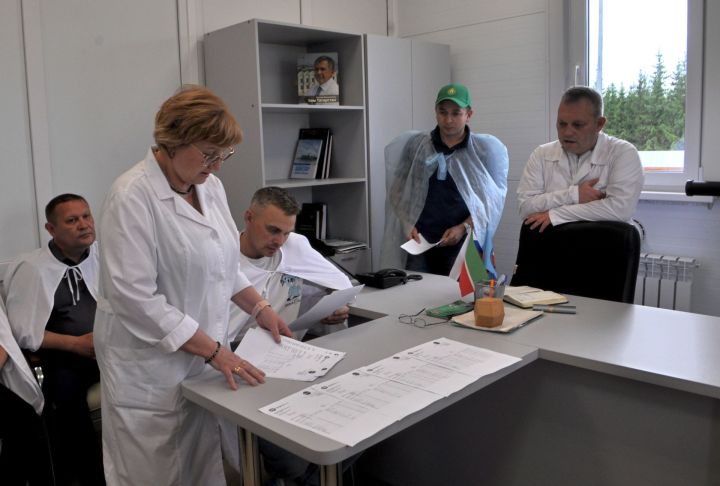 Белоруссия делегациясе  Саба районына   килде