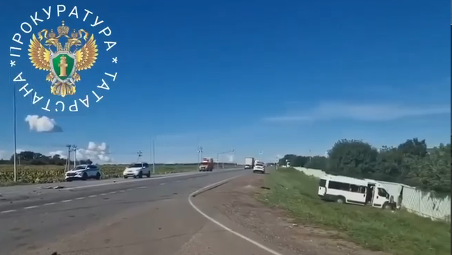 Алексеевск районында юл фаҗигасе: пассажир автобусы катнашында һәлакәт булган