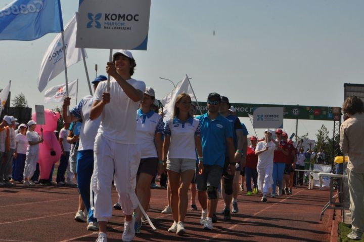 Бүген “Олимп”стадионында «КОМОС ГРУПП» агрохолдингының XVI хезмәт коллективлары Спартакиадасының җәйге этабы уздырылды