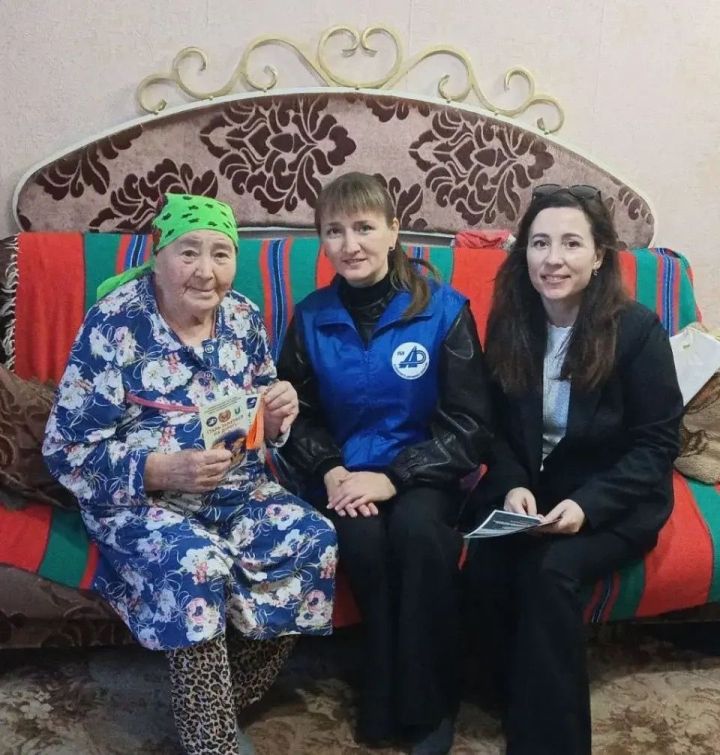 Сабада өлкәннәр өчен  юлларда куркынычсызлык кагыйдәләрен искә төшерделәр